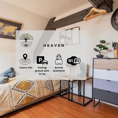 Heaven - Golden Tree - Wifi - 20 Min St-Croix & Center Parcs Apartment Sarrebourg Exterior photo